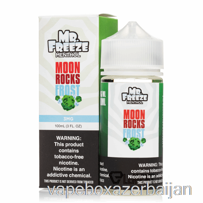 Vape Box Azerbaijan Moonrocks Frost - Mr Freeze - 100mL 6mg